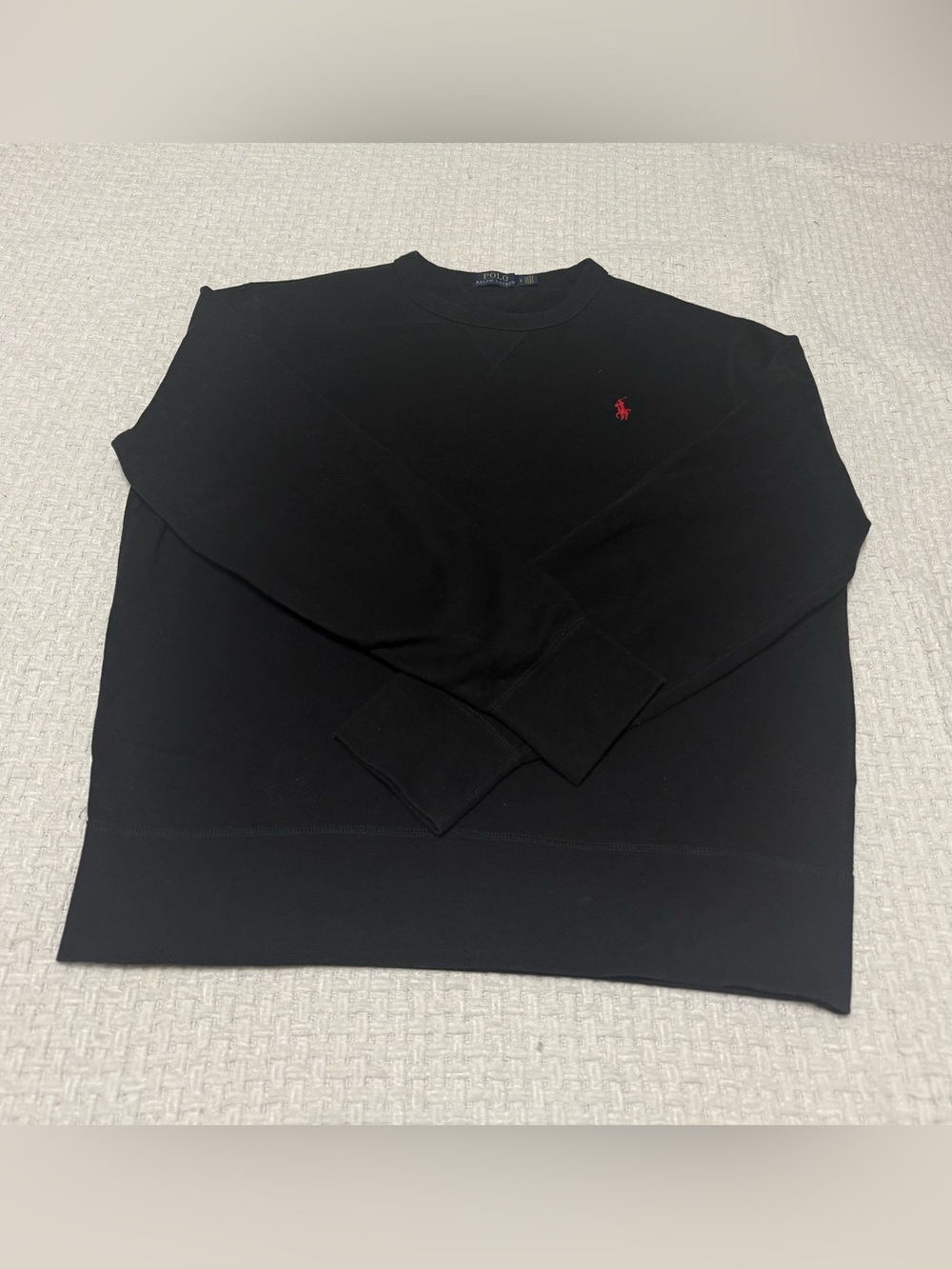 Polo Ralph Lauren black crewneck, large.